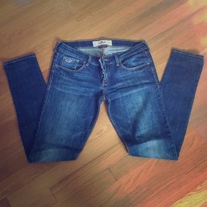 Hollister low rise skinny jeans